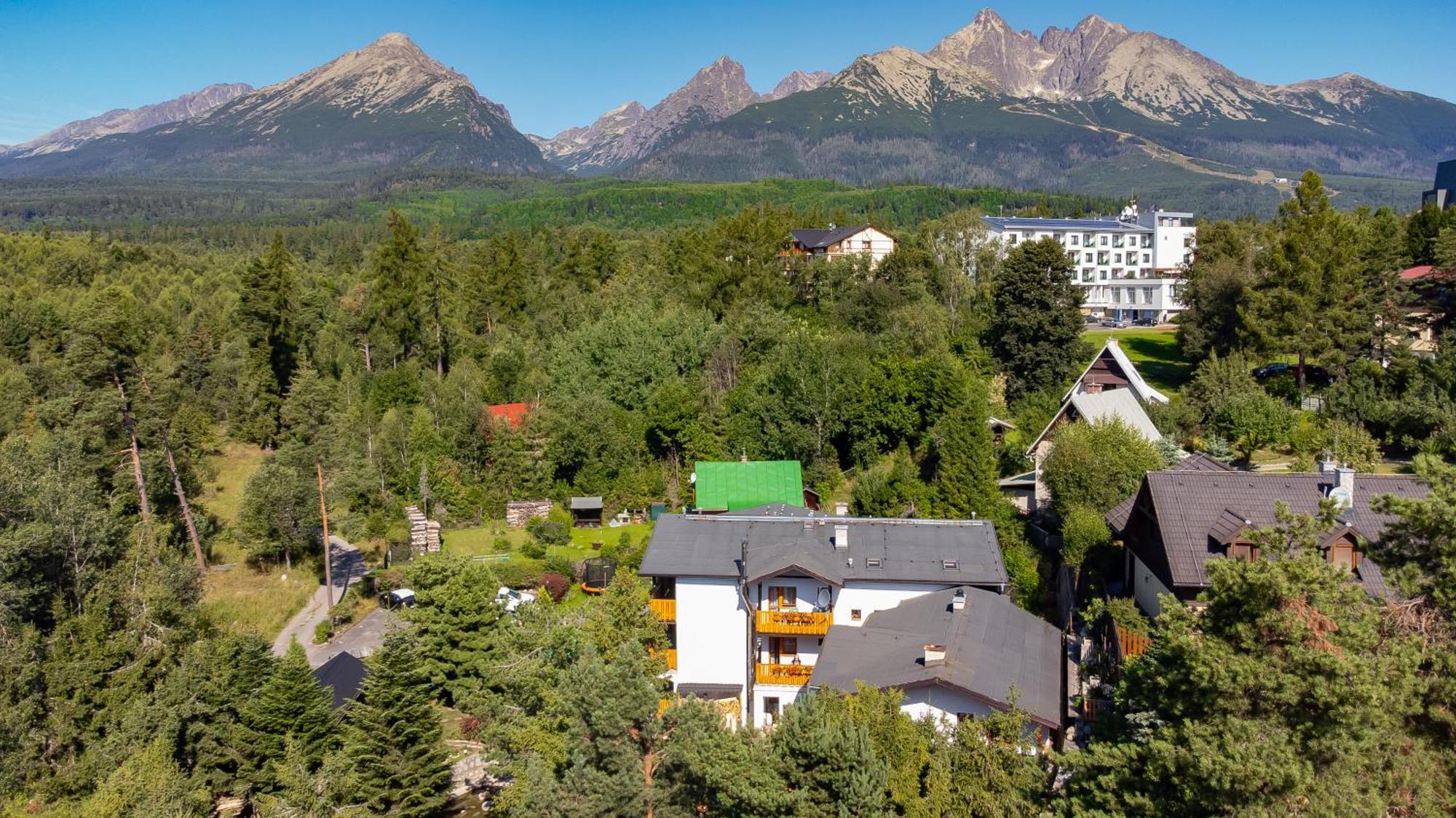 Penzion Pazicky Stara Lesna Bagian luar foto